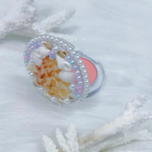 Má hồng nắp vỏ sò